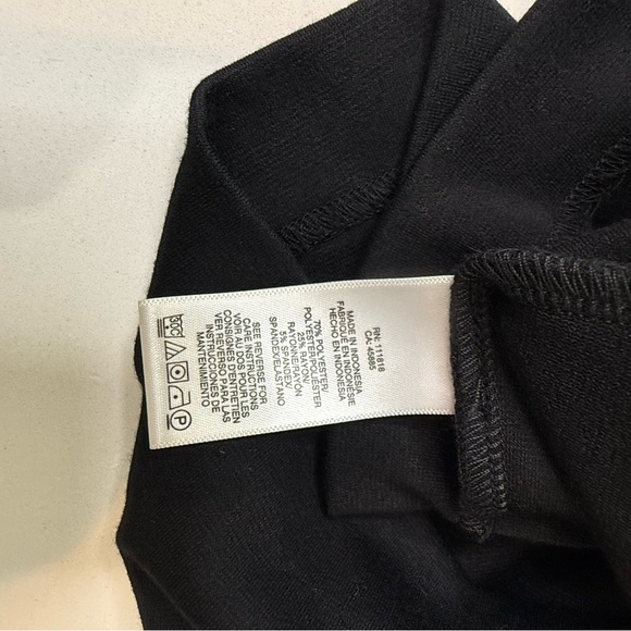 MICHAEL Michael Kors Black Knit Pencil Skirt with White Zippers and Trim - Picture 4 of 7